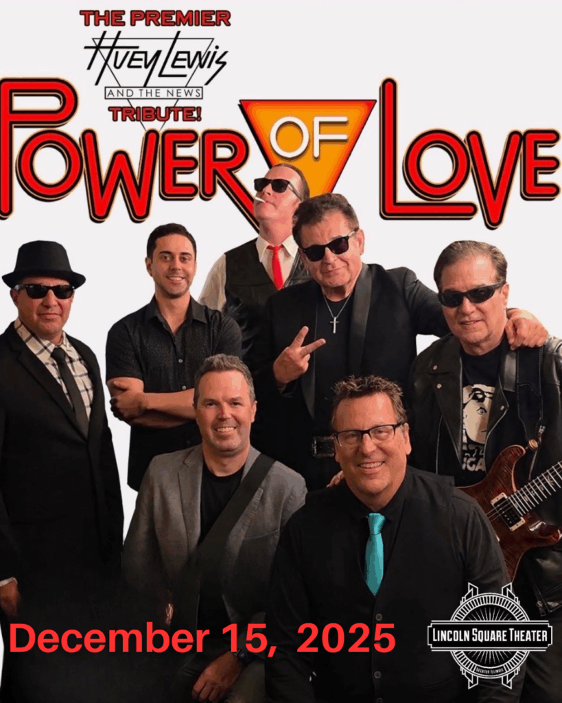 POWER OF LOVE – The Premier Huey Lewis & The News Tribute Concert