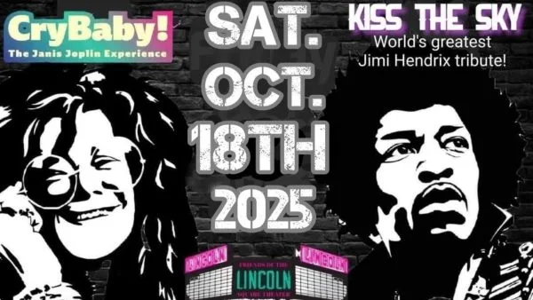 Crybaby & Kiss The Sky – Janis Joplin & Jimi Hendrix Experience