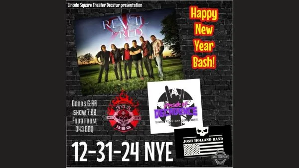 New Years Eve 25 with REVEL IN RED
